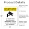 Signmission 24 Hour Video Surveillance With Symbol OSHA Security Notice Sign, Vinyl Decal, 12in W x 18in L, 2PK OS-2PACK-SN-D-1218-V-11692 - alternate 5